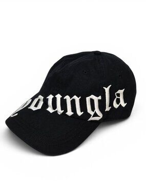 YoungLA Chunky Tilted Embroidered Wrap Around Logo Dad Hat Adjustable OS